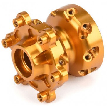 1/4 Pro-Spec Aluminum Front Hub Gold: Promoto-MX