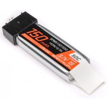 3.7V 150mAh 1S 50C LiPo Battery: JST PH1.25 Connector