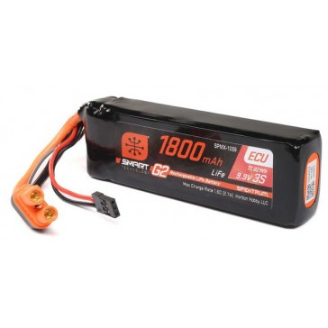 11.1V 1800mAh 3S 10C Smart G2 ECU LiFe Battery: IC3