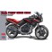 1/12 HONDA VT250F 1984 BLACK 21755