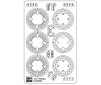 PHOTO-ETCHED PARTS HONDA XLR250R/XLR BAJA 21767 (2/25) *