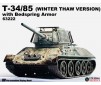 1/72 T-34/85 W/BEDSPRING ARMOR (WINTER THAW)