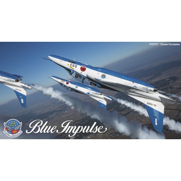 1/72 KAWASAKI T-4 BLUE IMPUKSE ACRO 138 MM SP593