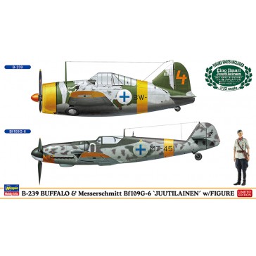 1/72 B-239 BUFALLO en MESSERSCHMITT BF109G-6 02439