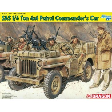 1/35 SAS 1/4 TON 4X4 PATROL COMMANDER'S CAR