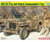 1/35 SAS 1/4 TON 4X4 PATROL COMMANDER'S CAR