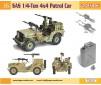 1/6 SAS 1/4 TON 4x4 PATROL CAR
