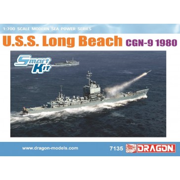 1/700 U.S.S. LONG BEACH CGN-9 1980