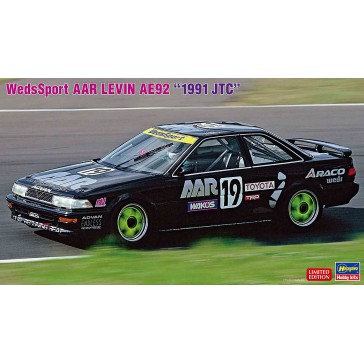 1/24 WEDSSPORT AAR LEVIN AE92 1991 JTC 20702