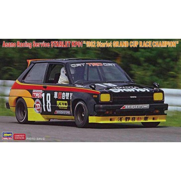 1/24 ASANO RACING 1982 STARLET GRAND CUP RACE CHAMPION (3/25