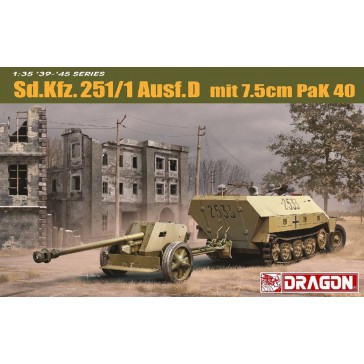 1/35 SD.KFZ.251/1 AUSF.D W/7.5CM PAK 40