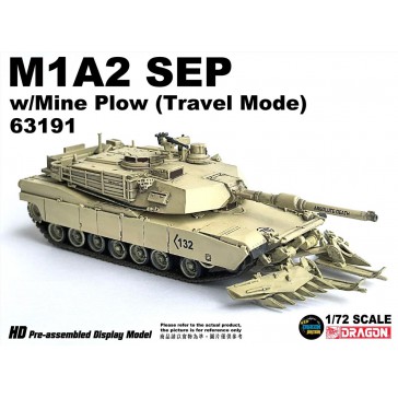 1/72 M1A2 SEP W/MINE PLOW DIECAST (01/25) *