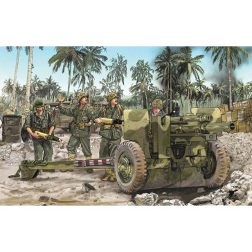 1/35 105MM HOWITZER M2A1 en CARRIAGE M2A2