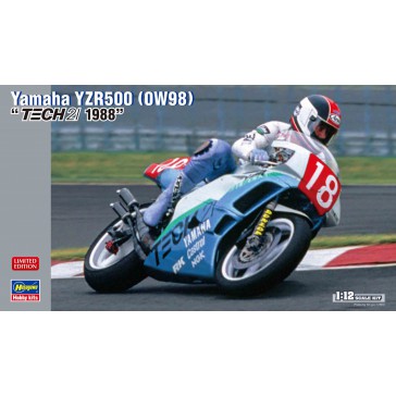 1/12 YAMAHA YZR500, TECH 21 1988 21762