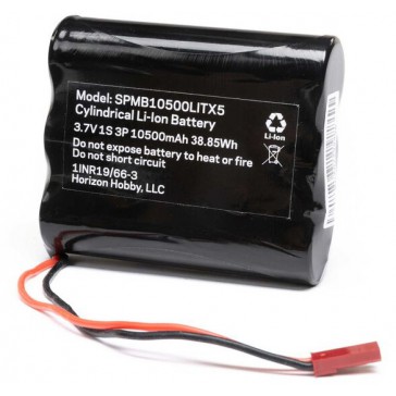 3.7V 1S 10500mAh Li-Ion Transmitter Battery: iXSR