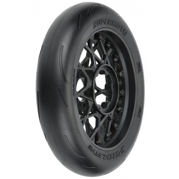 1/4 Supermoto S3 Motorcycle Front Tire MTD Black (1): Promoto-MX/SM
