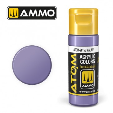ATOM ACRYLIC COLOR MAUVE 20 ML