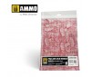 MARBLE PINK en GOLD, SQUARE DIE-CUT TILES 2 PCS.