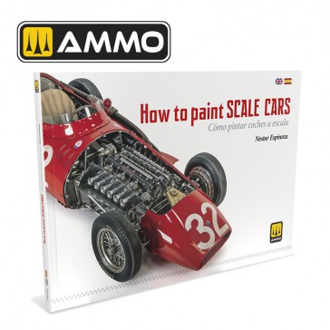 BOOK HOW TO PAINT SCALE CARS ENG.