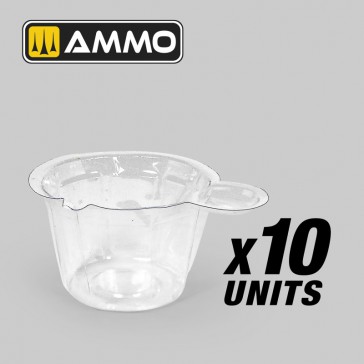 DISPOSABLE MIXING CUPS 40ML (10PCS) (03/25) *