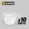DISPOSABLE MIXING CUPS 40ML (10PCS) (03/25) *