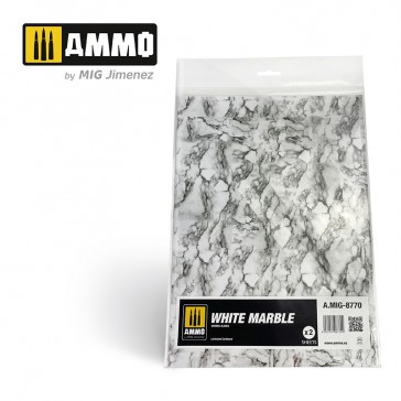 MARBLE WHITE, SMOOTH SHEET OF MARBLE 2 PCS.