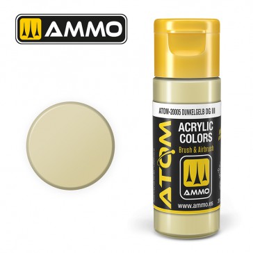 ATOM ACRYLIC COLOR DUNKELGELB DG III 20 ML