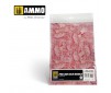 MARBLE PINK en GOLD, SMOOTH SHEET OF MARBLE 2 PCS.