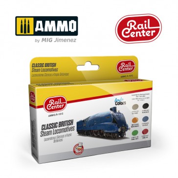 CLASSICS BRITISH STEAM LOCOMOTIVES 15ML 6 JARS