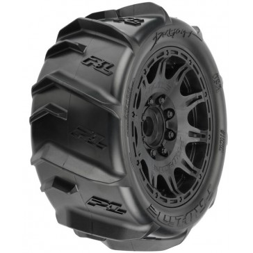 DUMONT PADDLE SAND/SNO W ON 5.7" RAID BLACK WHEELS