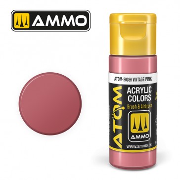 ATOM ACRYLIC COLOR VINTAGE PINK 20 ML