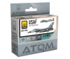 ATOM ACR. PAINT SET GREY MODERN JETS 4 JARS