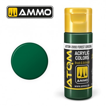 ATOM ACRYLIC COLOR FOREST GREEN 20 ML