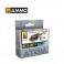 ATOM ACR. PAINT SET US ARMY HELICOPTERS 4 JARS