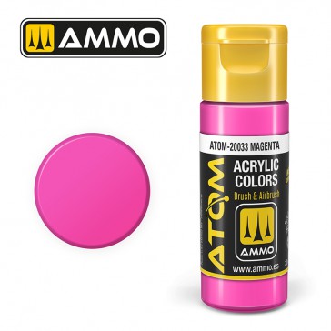 ATOM ACRYLIC COLOR MAGENTA 20 ML