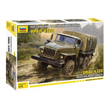 1/72 RUSSIAN 6X6 URAL-4320 OFFROAD TRUCK