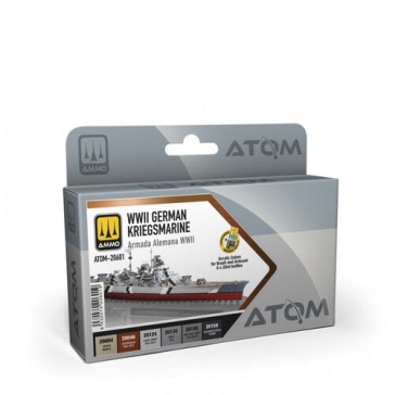 ATOM SET GERMAN KRIEGSMARINE WWII  (12/24) *