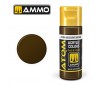 ATOM ACRYLIC COLOR BURNT BROWN 20 ML