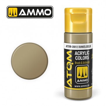 ATOM ACRYLIC COLOR DUNKELGELB 20 ML