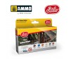 RAIL CENTER - METAL BRIDGES 15ML 6 JARS