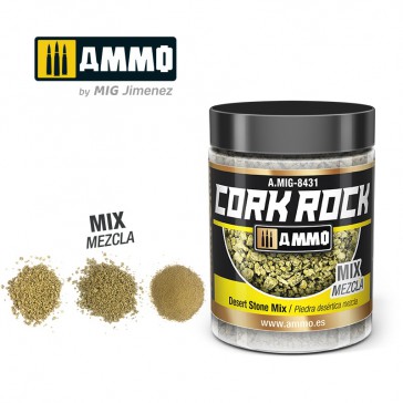 TERRAFORM CORK ROCK DESERT STONE MIX JAR 100 ML
