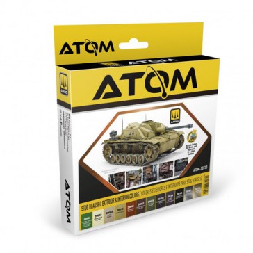 STUG III AUSF.G EXTERIOR en INTERIOR COLORS SET (12/24) *