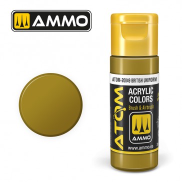 ATOM ACRYLIC COLOR BRITISH UNIFORM 20 ML