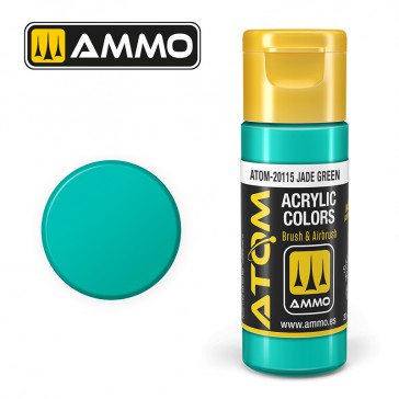 ATOM ACRYLIC COLOR JADE GREEN 20 ML