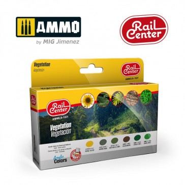 RAIL CENTER - VEGETATION 15ML 6 JARS