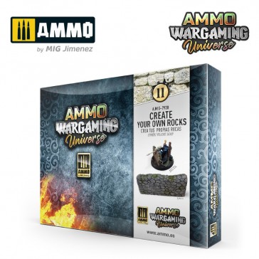 AMMO WARGAMING UNIVERSE n°11 - CREATE YOUR OWN ROCKS