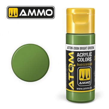 ATOM ACRYLIC COLOR BRIGHT GREEN 20 ML