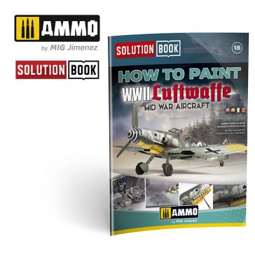 SOLUTION BOOK HTP WWII LUFTWAFFE MID WAR AIRCRAFT ENG.