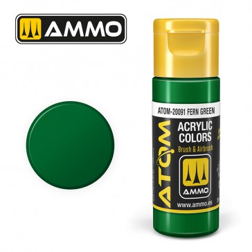 ATOM ACRYLIC COLOR FERN GREEN 20 ML
