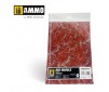MARBLE RED, ROUND DIE-CUT WARGAMES 2 PCS.